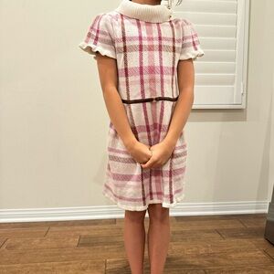 Janie and jack plaid dress size 8